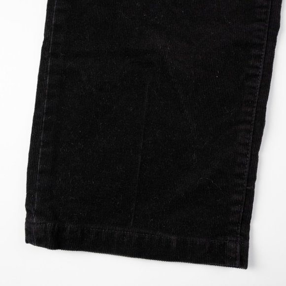 J. CREW Matchstick black Corduroy pants size 33 - Picture 5 of 10
